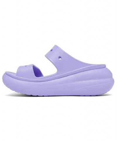 Women's Classic Crush Sandals Purple $28.60 Shoes