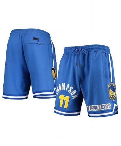 Men's Klay Thompson Royal Golden State Warriors Team Player Shorts $48.75 Shorts