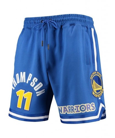 Men's Klay Thompson Royal Golden State Warriors Team Player Shorts $48.75 Shorts