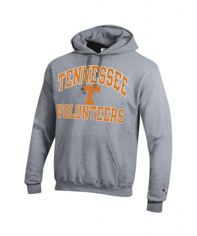 Men's Heather Gray Tennessee Volunteers High Motor Pullover Hoodie $18.00 Sweatshirt