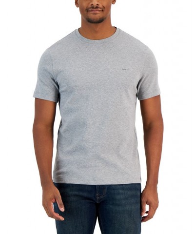 Men's Solid Crewneck T-Shirt Gray $14.94 T-Shirts