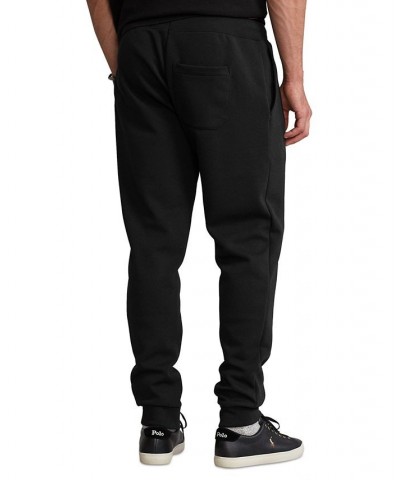 Men's Big & Tall Double-Knit Jogger Pants Black $40.50 Pants