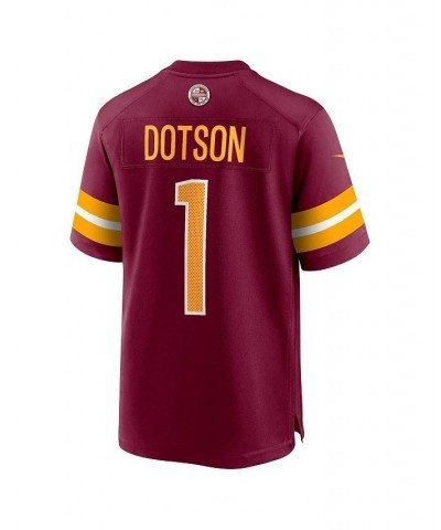 Men's Jahan Dotson Burgundy Washington Commanders 2022 NFL Draft First Round Pick Game Jersey $39.59 Jersey