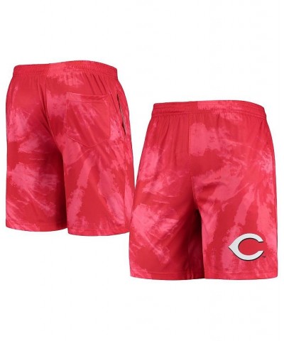 Men's Red Cincinnati Reds Tie-Dye Training Shorts $19.80 Shorts