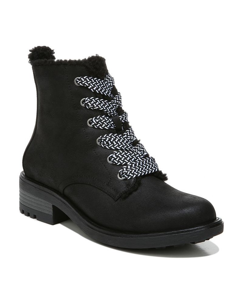 Kunis Cozy Cold Weather Boots Black $31.36 Shoes