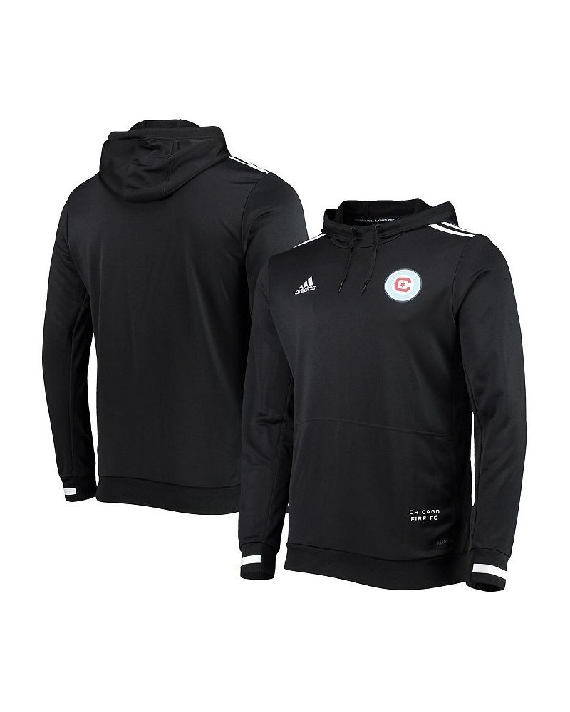 Men's Black Chicago Fire Club Pullover Hoodie $38.40 Sweatshirt