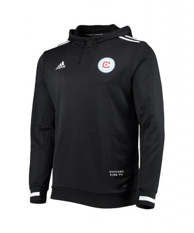 Men's Black Chicago Fire Club Pullover Hoodie $38.40 Sweatshirt