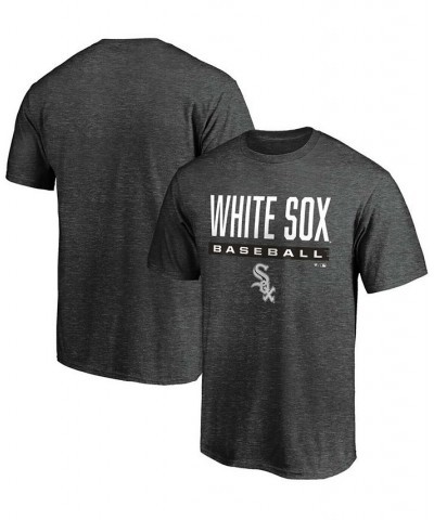 Men's Charcoal Chicago White Sox Win Stripe T-shirt $18.40 T-Shirts