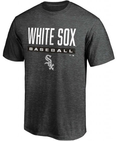 Men's Charcoal Chicago White Sox Win Stripe T-shirt $18.40 T-Shirts