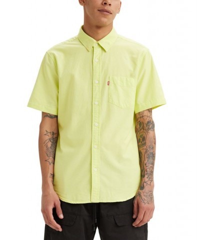 Men's Classic 1 Pocket Regular Fit Short Sleeve Shirt PD07 $25.85 Shirts