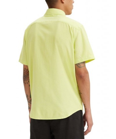 Men's Classic 1 Pocket Regular Fit Short Sleeve Shirt PD07 $25.85 Shirts