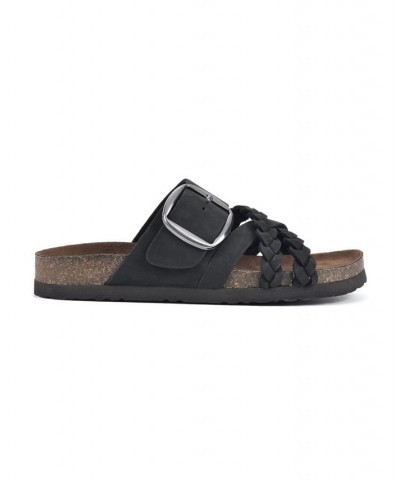 Healing Footbed Sandal Slides Black $36.57 Shoes