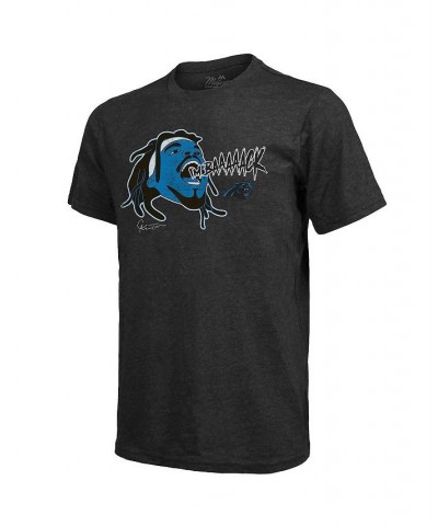 Men's Threads Cam Newton Black Carolina Panthers Tri-Blend Player Graphic T-shirt $22.13 T-Shirts