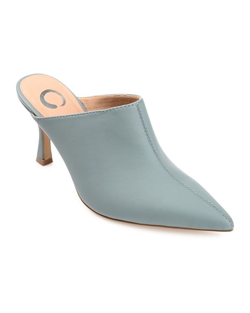 Women's Shiyza Mules Blue $38.95 Shoes