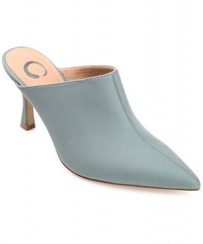 Women's Shiyza Mules Blue $38.95 Shoes