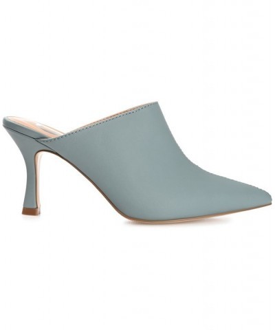 Women's Shiyza Mules Blue $38.95 Shoes