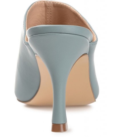 Women's Shiyza Mules Blue $38.95 Shoes