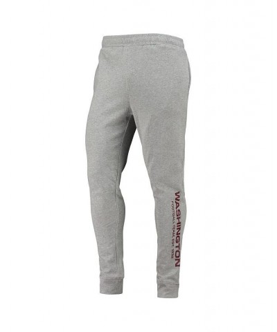 Men's Heather Gray Washington Football Team Jogger Pants $45.00 Pants