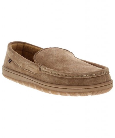 Men's Brett Moccasin Shoes Brown $29.61 Shoes