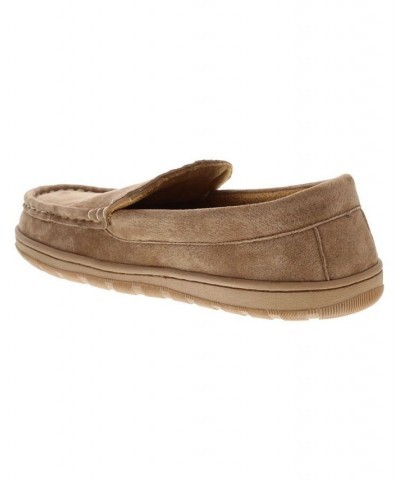 Men's Brett Moccasin Shoes Brown $29.61 Shoes