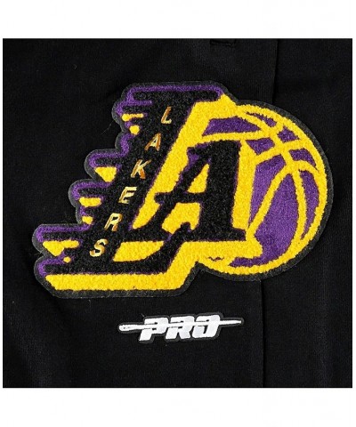 Men's Black Los Angeles Lakers Mash Up Capsule Sweatpants $50.99 Pants