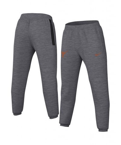 Men's Heather Gray Texas Longhorns Team Logo Spotlight Performance Pants $39.20 Pants