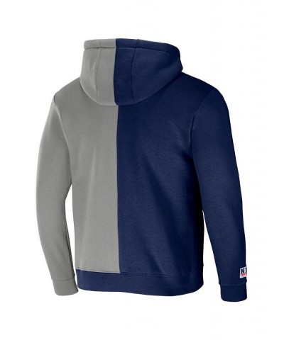 Men's NFL X Staple Navy, Gray Dallas Cowboys Split Logo Pullover Hoodie $29.70 Sweatshirt