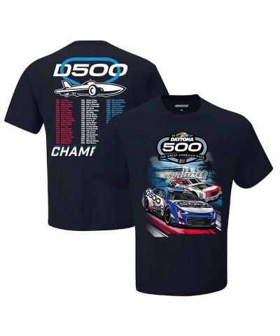 Men's Navy 2023 Daytona 500 Two Spot T-shirt $18.62 T-Shirts