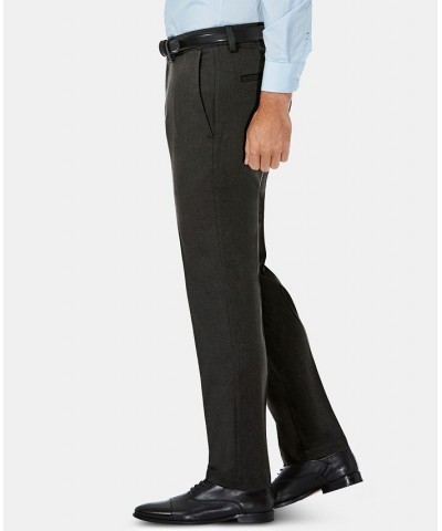 Men's Cool 18 Pro Slim-Fit 4-Way Stretch Moisture-Wicking Non-Iron Dress Pants Gray $22.00 Pants