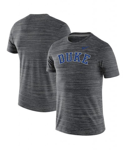 Men's Black Duke Blue Devils Team Logo Velocity Legend Performance T-shirt $18.06 T-Shirts