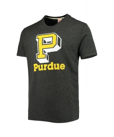 Men's Heathered Charcoal Purdue Boilermakers Local Tri-Blend T-shirt $20.70 T-Shirts