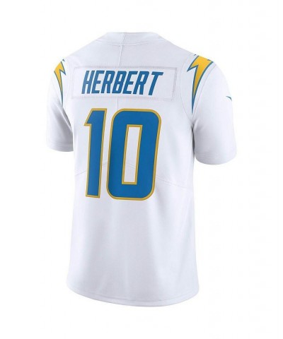 Men's Justin Herbert White Los Angeles Chargers Vapor Limited Jersey $76.50 Jersey