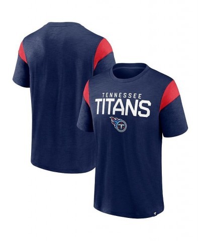 Men's Branded Navy Tennessee Titans Home Stretch Team T-shirt $24.19 T-Shirts