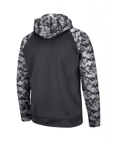 Men's Charcoal Washington State Cougars OHT Military-Inspired Appreciation Digital Camo Pullover Hoodie $33.05 Sweatshirt