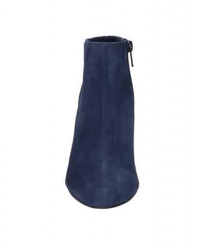 Women's Brennan Dress Booties Blue $34.41 Shoes