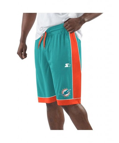 Men's Aqua Miami Dolphins Throwback Fan Favorite Shorts $29.40 Shorts