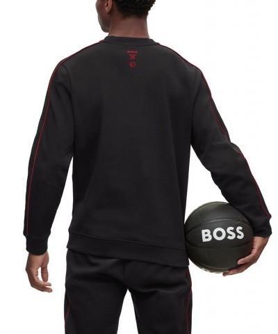 BOSS x NBA Men's Miami Heat Regular-Fit Sweatshirt Black $36.21 Sweatshirt