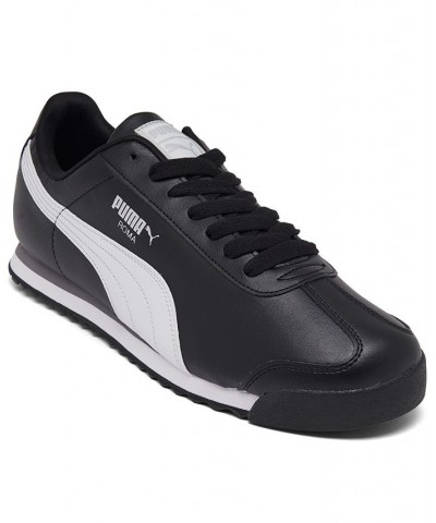 Men's Roma Basics Casual Sneakers Black $34.50 Shoes