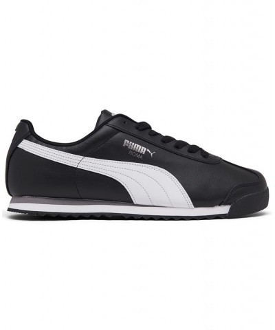 Men's Roma Basics Casual Sneakers Black $34.50 Shoes