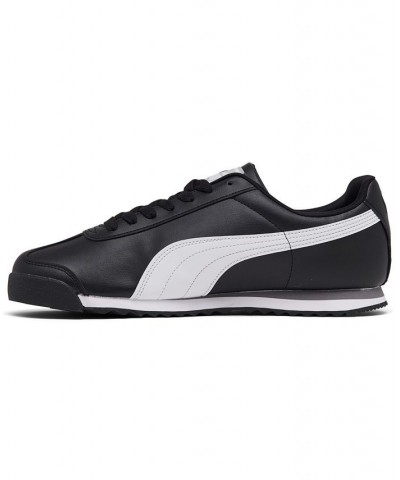 Men's Roma Basics Casual Sneakers Black $34.50 Shoes