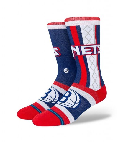 Men's Navy Brooklyn Nets 2021/22 City Edition Crew Socks $15.29 Socks