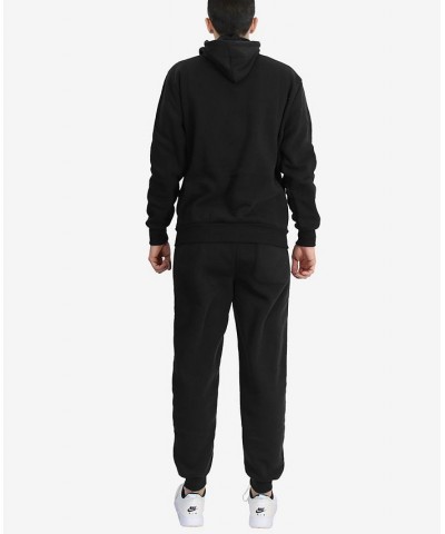 Men's Slim Fit Fleece-Lined Reflective Design Hoodie and Jogger Pants, 2 Piece Set PD01 $33.00 Pants