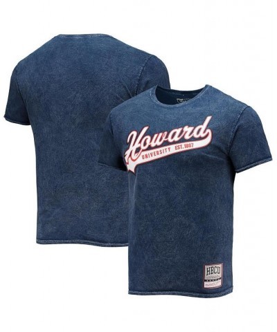 Men's Navy Howard Bison Tailsweep Tie-Dye T-shirt $25.49 T-Shirts