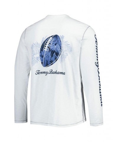 Men's White New York Giants Laces Out Billboard Long Sleeve T-shirt $51.60 T-Shirts