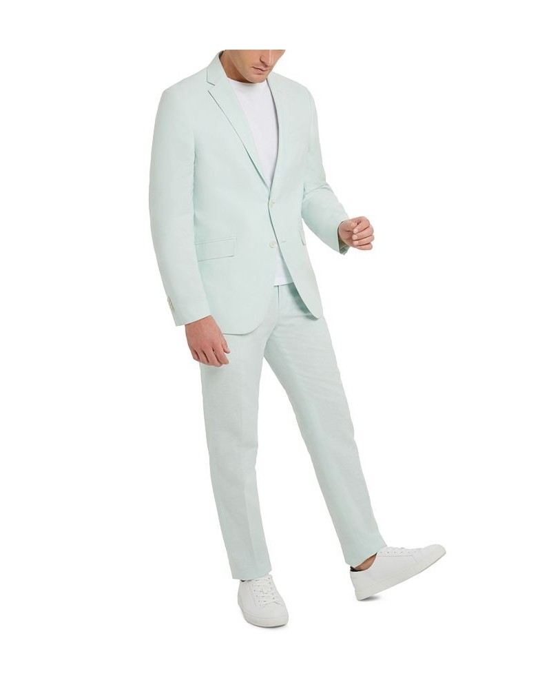 Men's Slim-Fit Stretch Linen Solid Suit PD04 $153.90 Suits