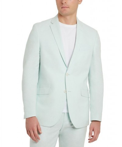 Men's Slim-Fit Stretch Linen Solid Suit PD04 $153.90 Suits