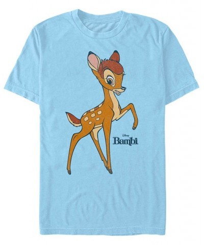 Men's Big Bambi Short Sleeve T-Shirt Blue $16.45 T-Shirts