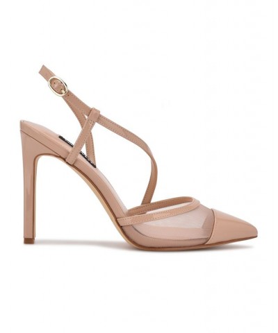 Women's Timie Ankle Strap Pumps Tan/Beige $41.58 Shoes