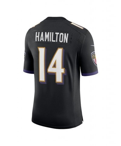 Men's Kyle Hamilton Black Baltimore Ravens Vapor Limited Jersey $66.30 Jersey