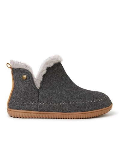 Dearfoam Alpine Men's Brixen Bootie Slippers Gray $30.34 Shoes